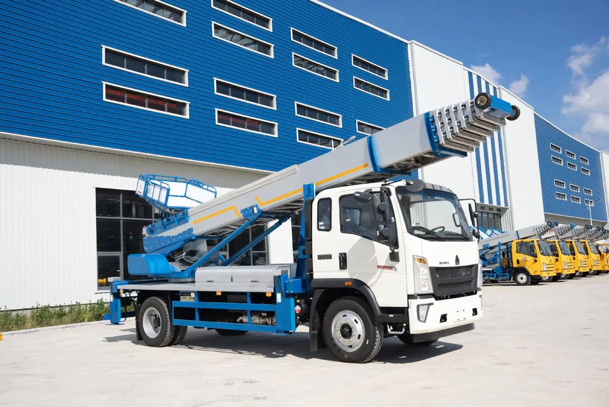 晋江出租云梯车高空作业车 建筑垃圾搬运